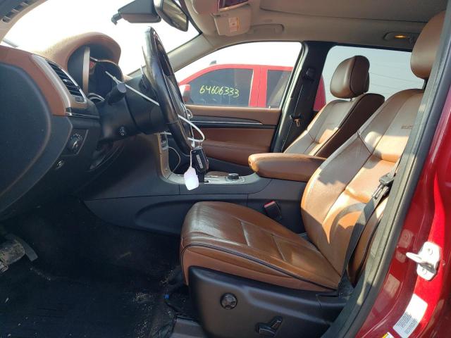 1C4RJFJG0FC863584 - 2015 JEEP GRAND CHER SUMMIT მუქწითელი ფოტო 7