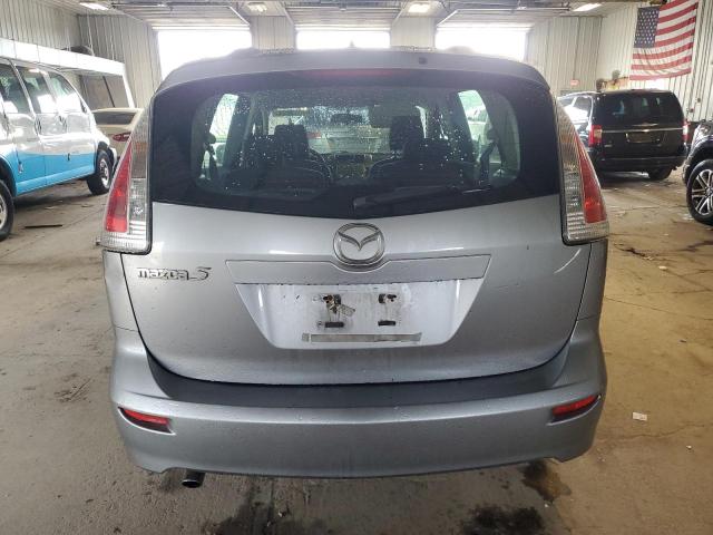 JM1CR2W30A0387540 - 2010 MAZDA 5 SILVER photo 6