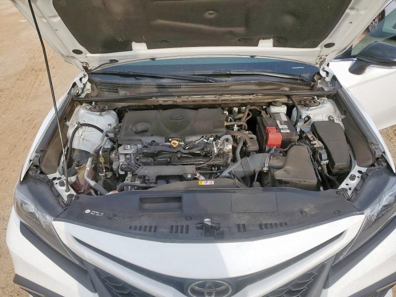 4T1T11AK4PU726622 - 2023 TOYOTA CAMRY SE NIGHT SHADE WHITE photo 11