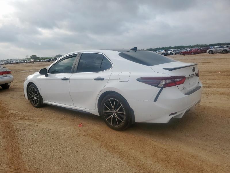 4T1T11AK4PU726622 - 2023 TOYOTA CAMRY SE NIGHT SHADE WHITE photo 2