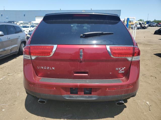 2LMDJ8JK1FBL25485 - 2015 LINCOLN MKX RED photo 6