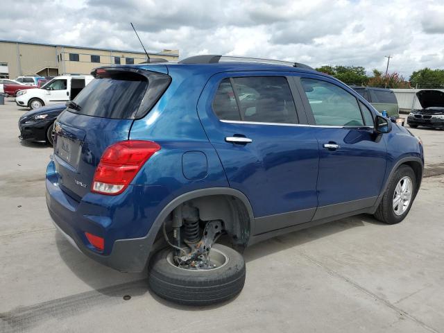 3GNCJLSB8KL162417 - 2019 CHEVROLET TRAX 1LT BLUE photo 3