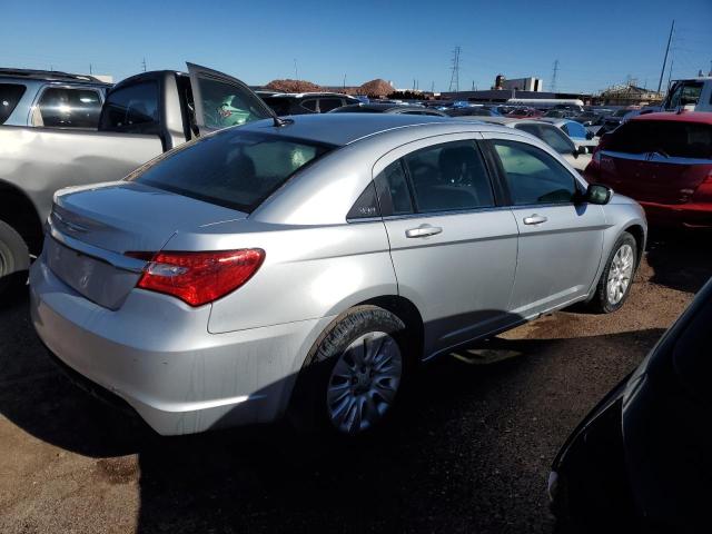 1C3CCBAB3CN292089 - 2012 CHRYSLER 200 LX SILVER photo 3