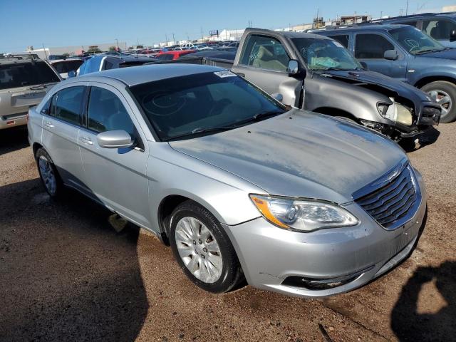 1C3CCBAB3CN292089 - 2012 CHRYSLER 200 LX SILVER photo 4