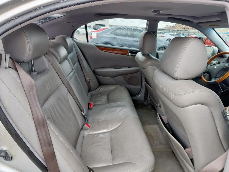 JTHBA30G765169429 - 2006 LEXUS ES 330 Gümüş foto 10