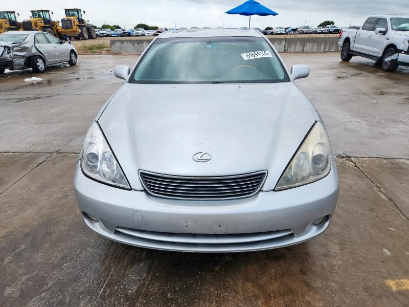 JTHBA30G765169429 - 2006 LEXUS ES 330 Gümüş foto 5