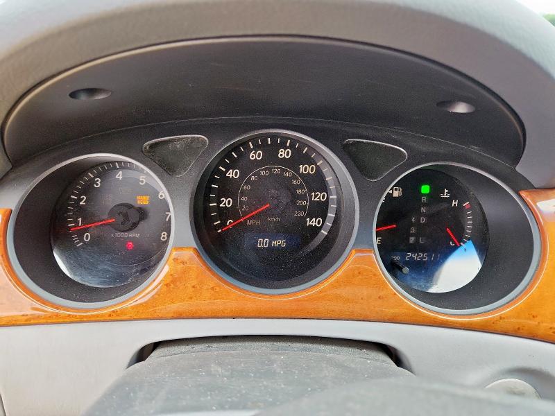 JTHBA30G765169429 - 2006 LEXUS ES 330 Gümüş foto 9