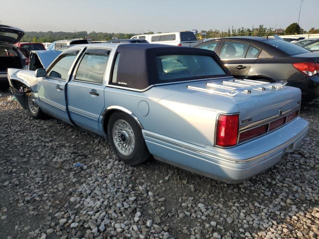 1LNLM81W7VY675643 - 1997 LINCOLN TOWN CAR EXECUTIVE BLUE photo 2