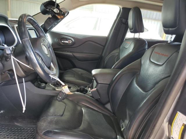 1C4PJMBS5HW544830 - 2017 JEEP CHEROKEE TRAILHAWK GRAY photo 7