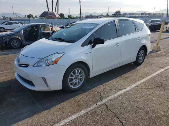 JTDZN3EU3C3061397 - 2012 TOYOTA PRIUS V Weiß Foto 1