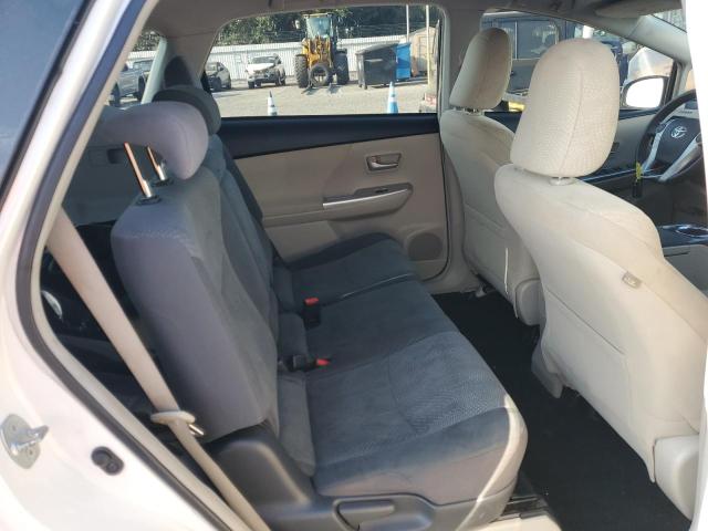 JTDZN3EU3C3061397 - 2012 TOYOTA PRIUS V Weiß Foto 10