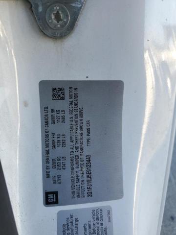 2G1FJ1EJ5E9123443 - 2014 CHEVROLET CAMARO SS Սպիտակ լուսանկար 12