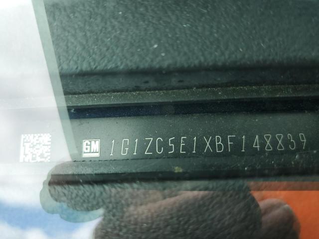 1G1ZC5E1XBF148839 - 2011 CHEVROLET MALIBU 1LT 蓝色 照片 12