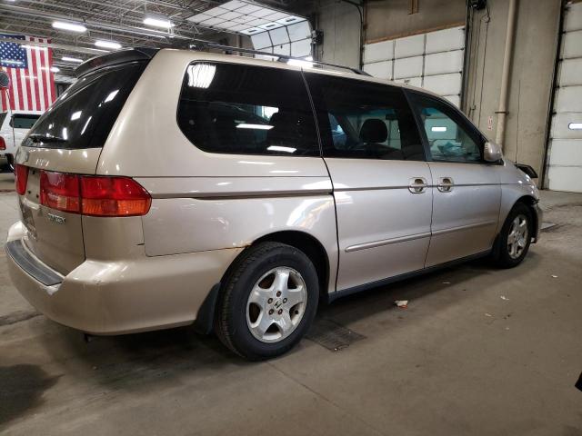 2HKRL18651H592044 - 2001 HONDA ODYSSEY EX GOLD photo 3