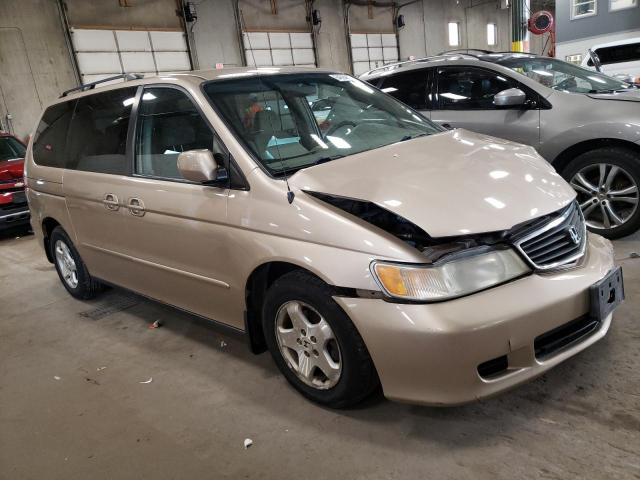 2HKRL18651H592044 - 2001 HONDA ODYSSEY EX GOLD photo 4