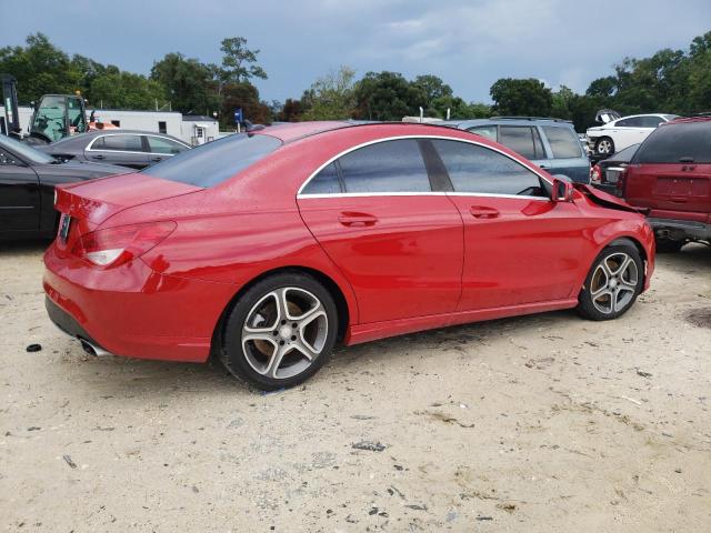 WDDSJ4EB0EN062781 - 2014 MERCEDES-BENZ CLA 250 RED photo 3