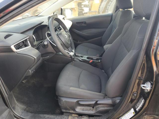 5YFEPMAE8NP307397 - 2022 TOYOTA COROLLA LE BLACK photo 7