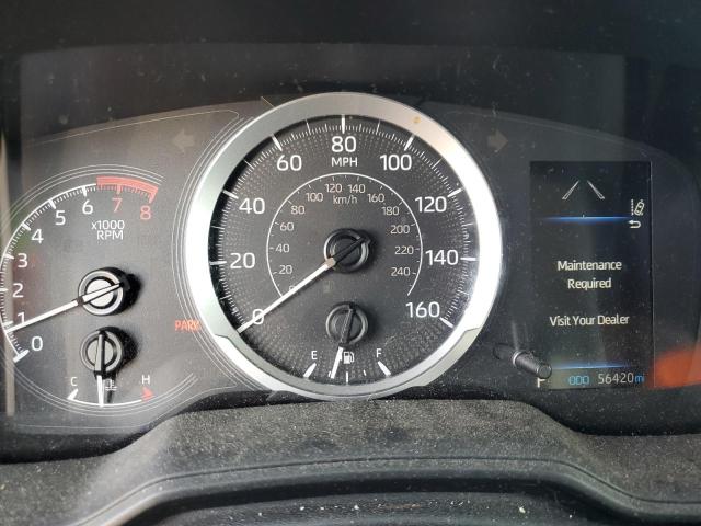 5YFEPMAE8NP307397 - 2022 TOYOTA COROLLA LE BLACK photo 9