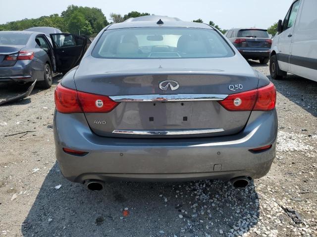 JN1BV7AR6EM692980 - 2014 INFINITI Q50 BASE SILVER photo 6