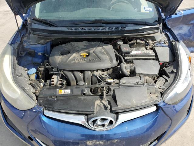 5NPDH4AE1FH577871 - 2015 HYUNDAI ELANTRA SE BLUE photo 11