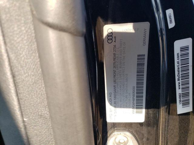 WAUVGAFH8FN005430 - 2015 AUDI S5 PRESTIGE BLACK photo 12