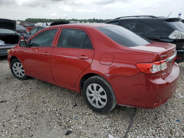 5YFBU4EE9CP012148 - 2012 TOYOTA COROLLA BASE MAROON photo 2