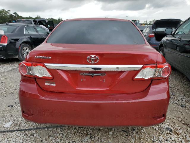 5YFBU4EE9CP012148 - 2012 TOYOTA COROLLA BASE MAROON photo 6