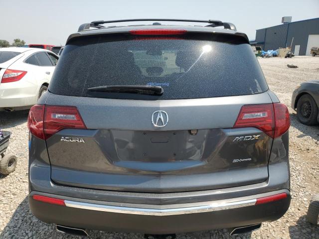 2HNYD2H68AH534379 - 2010 ACURA MDX TECHNOLOGY GRAY photo 6