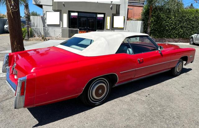 6L67S6Q144665 - 1976 CADILLAC EL DORADO RED photo 4