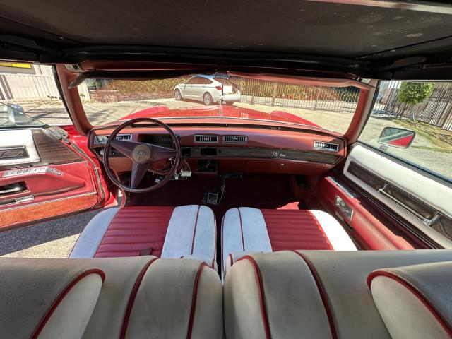 6L67S6Q144665 - 1976 CADILLAC EL DORADO RED photo 9