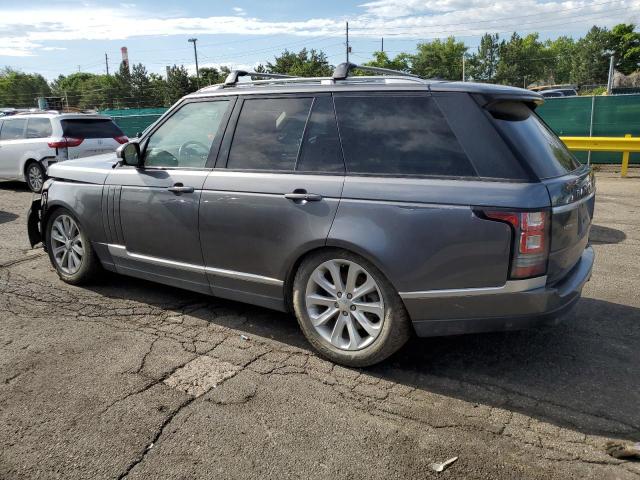 SALGS2WF7EA191152 - 2014 LAND ROVER RANGE ROVER HSE GRAY photo 2