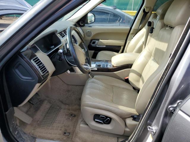 SALGS2WF7EA191152 - 2014 LAND ROVER RANGE ROVER HSE GRAY photo 7