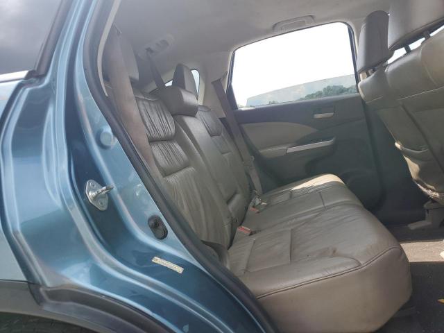 5J6RM4H70DL062436 - 2013 HONDA CR-V EXL BLUE photo 11