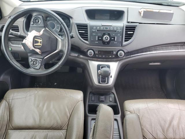 5J6RM4H70DL062436 - 2013 HONDA CR-V EXL BLUE photo 8