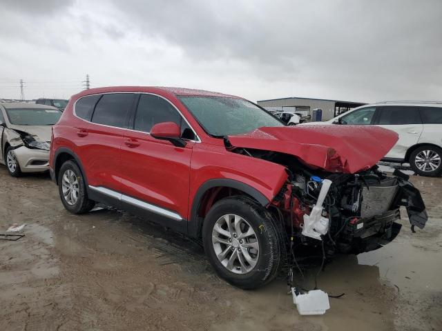 5NMS33AD1LH228130 - 2020 HYUNDAI SANTA FE SEL RED photo 4