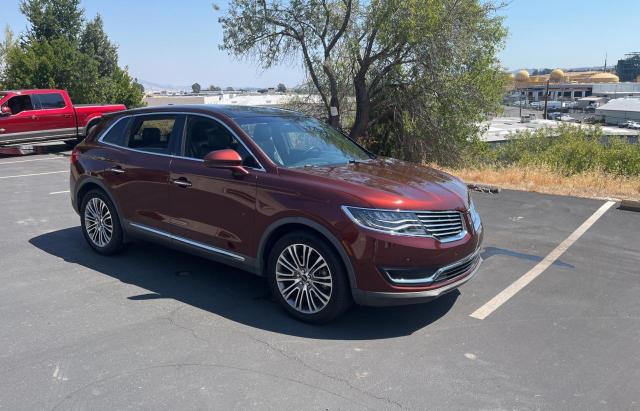 2LMTJ6LP5GBL35219 - 2016 LINCOLN MKX RESERVE BURGUNDY photo 1