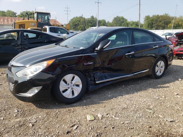 KMHEC4A44EA118037 - 2014 HYUNDAI SONATA HYBRID BLACK photo 1