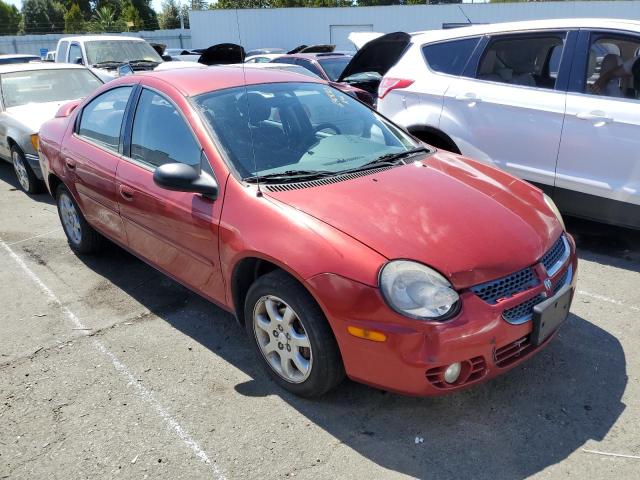 1B3ES56C33D209780 - 2003 DODGE NEON SXT BURGUNDY photo 4