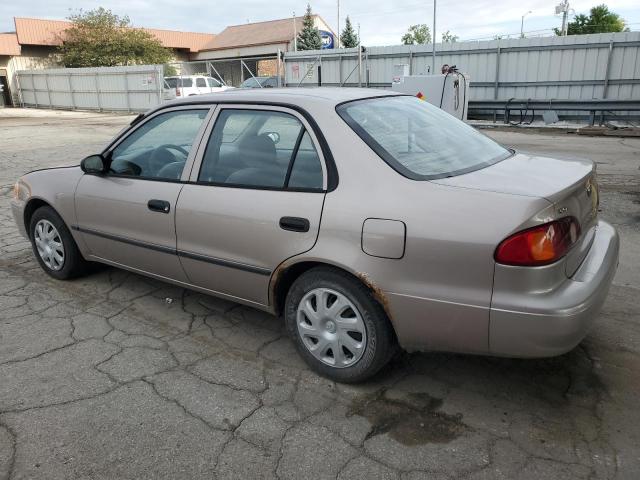 1NXBR12E71Z548483 - 2001 TOYOTA COROLLA CE TAN photo 2