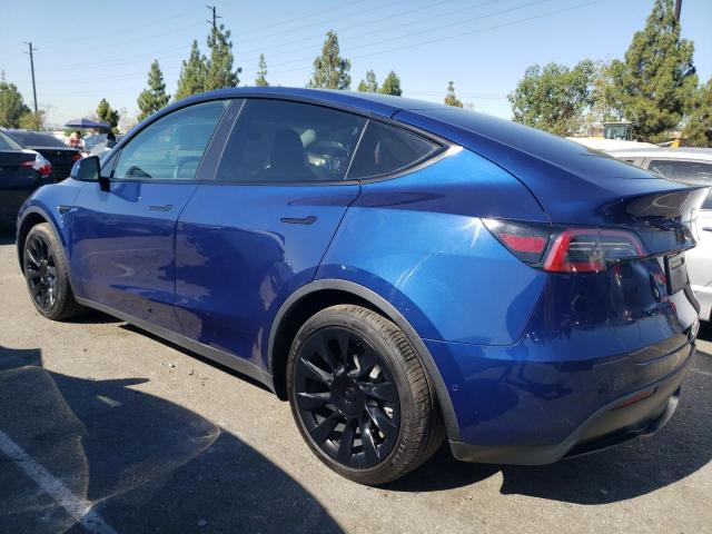 5YJYGAEE8MF151040 - 2021 TESLA MODEL Y أزرق صورة 2