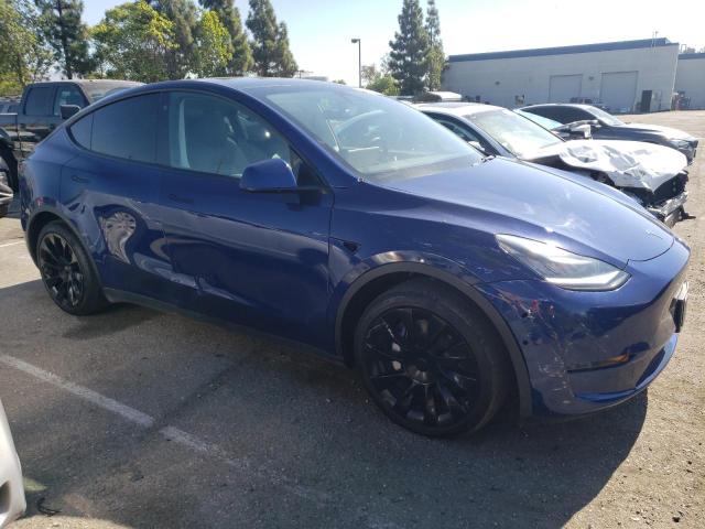 5YJYGAEE8MF151040 - 2021 TESLA MODEL Y أزرق صورة 4