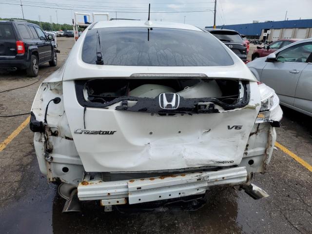 5J6TF2H59CL007288 - 2012 HONDA CROSSTOUR EXL თეთრი ფოტო 6