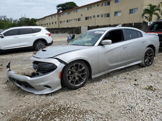 2C3CDXHG7LH141504 - 2020 DODGE CHARGER GT SILVER photo 1