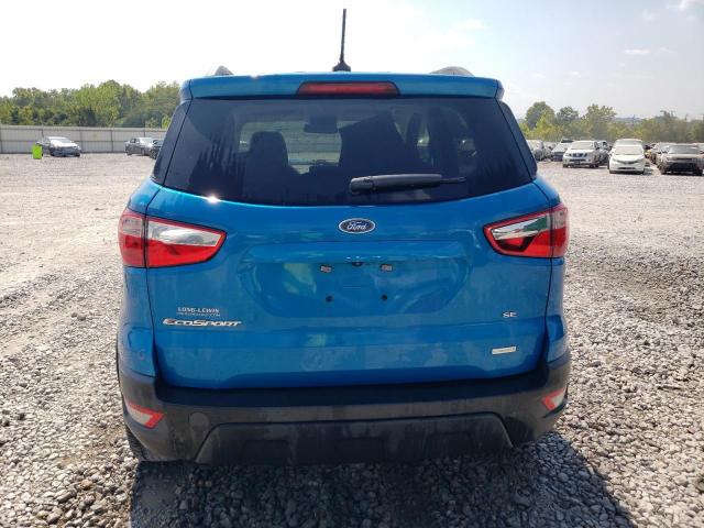 MAJ3P1TE0JC242170 - 2018 FORD ECOSPORT SE BLUE photo 6