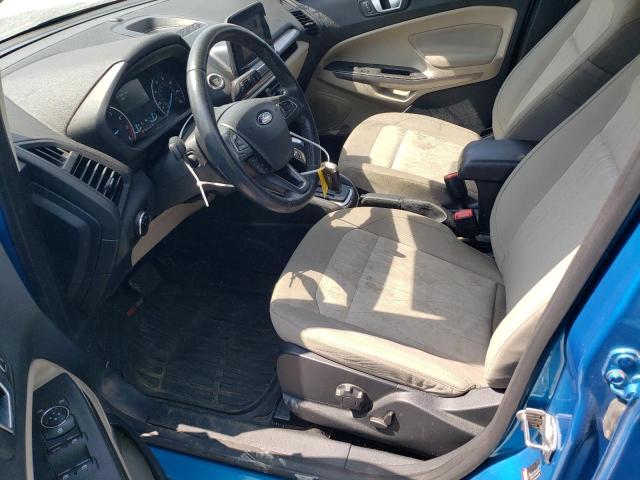 MAJ3P1TE0JC242170 - 2018 FORD ECOSPORT SE BLUE photo 7