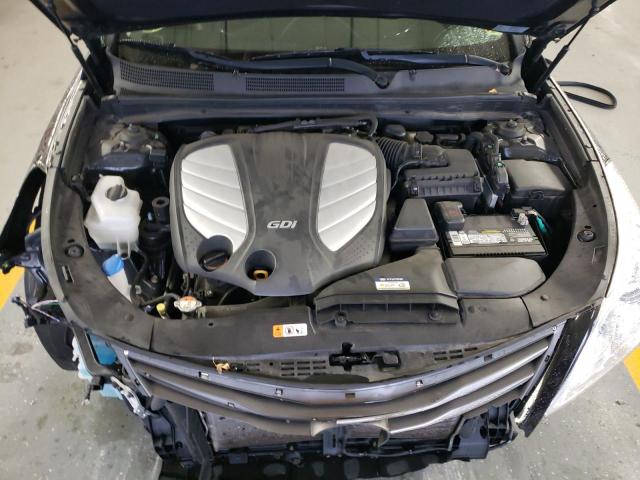 KMHFG4JG7GA568822 - 2016 HYUNDAI AZERA BLACK photo 7