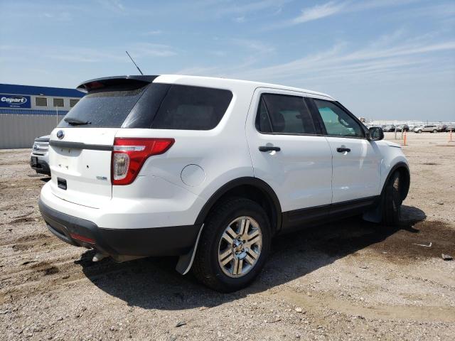 1FM5K8AR3DGC01847 - 2013 FORD EXPLORER POLICE INTERCEPTOR 白色 照片 3