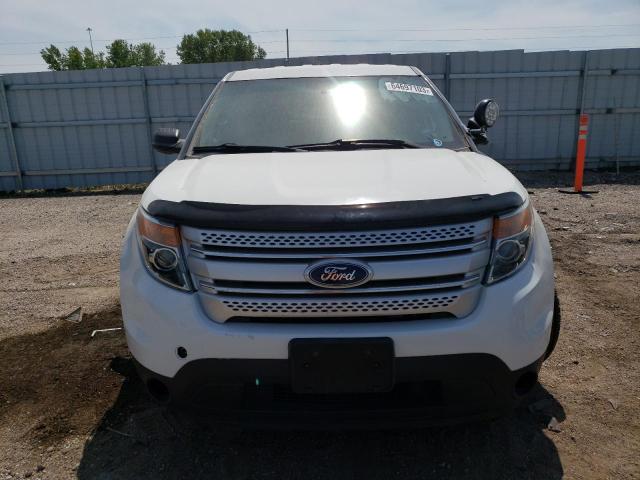 1FM5K8AR3DGC01847 - 2013 FORD EXPLORER POLICE INTERCEPTOR 白色 照片 5