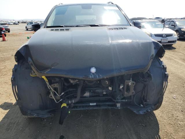 4JGDA5HB7CA040135 - 2012 MERCEDES-BENZ ML 350 4MATIC BLACK photo 5