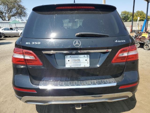 4JGDA5HB7CA040135 - 2012 MERCEDES-BENZ ML 350 4MATIC BLACK photo 6